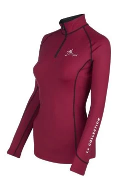 Baselayer Für Damen, Mulberry-black