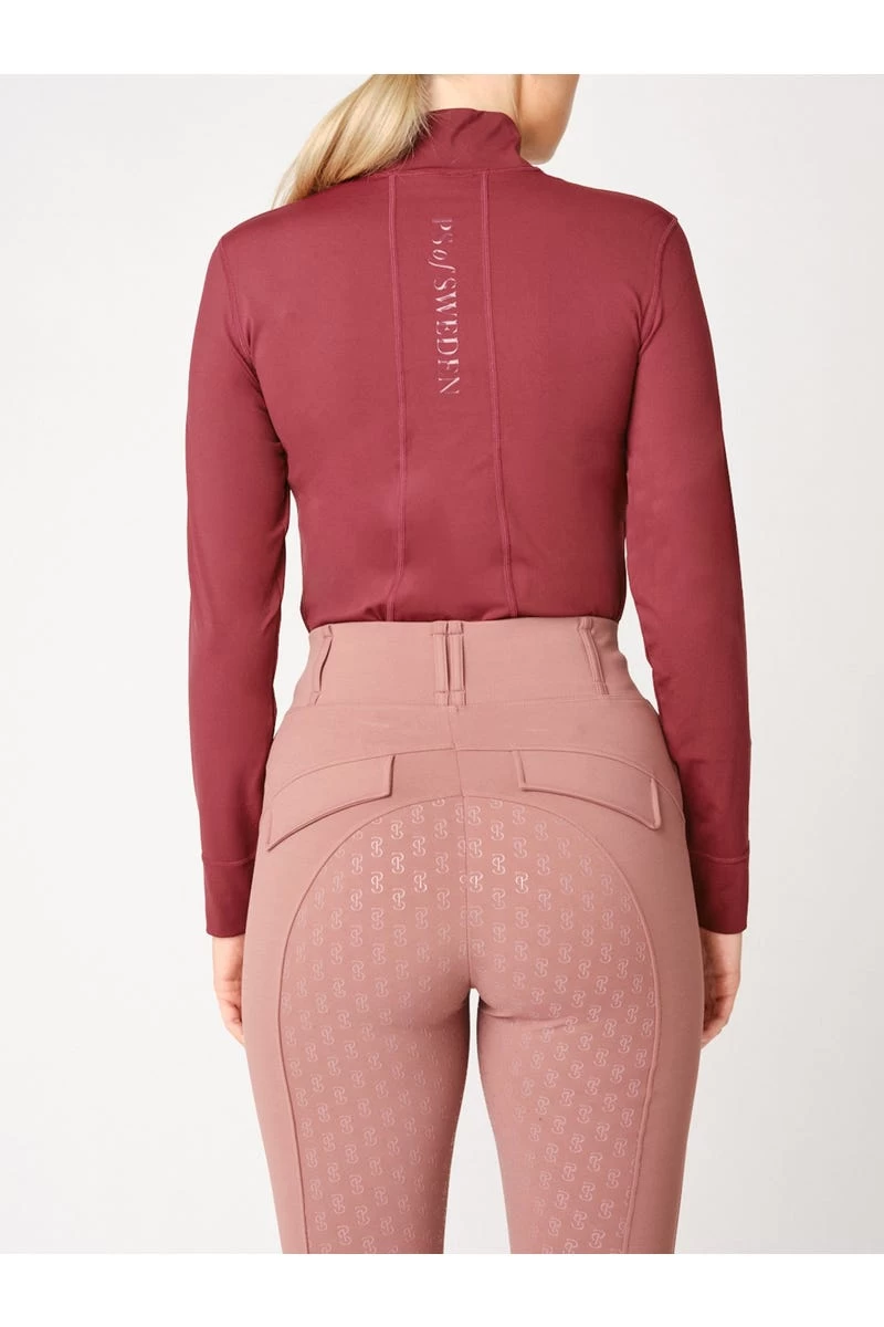 Baselayer Wivianne Für Damen, Wine 4 Baselayer Wivianne Für Damen, Wine – Bild 2