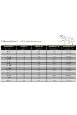 Chaps Combi -Reiter Geschäft chaps combi schwarz PV8RuG 2n9 3 2