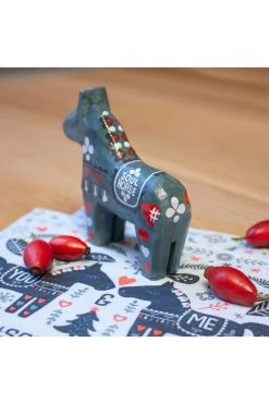 Deko Holzpferd, Klein -Reiter Geschäft deko holzpferd klein blau rot UVROHNeZvh 3