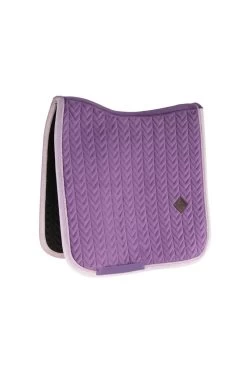 Kentucky Horsewear Dressurschabracke Samt Contrast, WB-DR