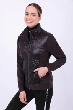 Fleecejacke HVPDawn Für Damen -Reiter Geschäft fleecejacke hvpdawn f r damen mocca la XQ2c7Jp 5 4