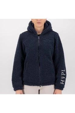 Fleecejacke HVPDila Für Damen -Reiter Geschäft fleecejacke hvpdila f r damen navy T1xsmwvtwo 3 8