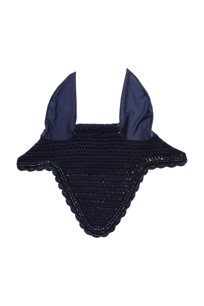 Kentucky Horsewear Fliegenhaube Stone & Pearl, Lang, WB 3 Kentucky Horsewear Fliegenhaube Stone & Pearl, Lang, WB