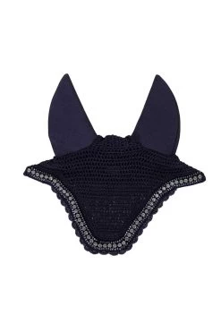 Kentucky Horsewear Fliegenhaube Wellington Stone & Pearl Soundless, WB