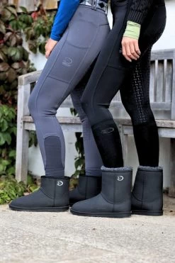 Gefütterte Gummi-Winterboots High Für Damen -Reiter Geschäft gef tterte gummi winterboots high f r damen schwarz QoFMh1nmxb 13 3