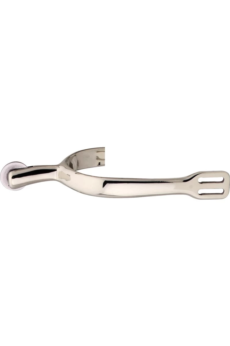 HS-Dressur Sporen Mit Rad V Für Damen - Argentan Handpoliert, 45mm