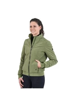 Jacke Brenley Plus Für Damen -Reiter Geschäft jacke brenley plus f r damen winter olive dZqFAfj6he 5