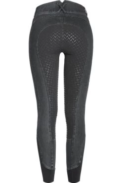 Jeansreithose High Waist Design Mit Silikonvollbesatz Für Damen -Reiter Geschäft jeansreithose high waist design mit silikonvollbesatz f r damen 4bSFUAmYZr 5 4