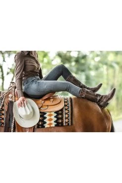 Jeansreithose Mit Kunstledervollbesatz Für Damen -Reiter Geschäft jeansreithose mit kunstledervollbesatz f r damen grey RpVVa8lQFq 9 11