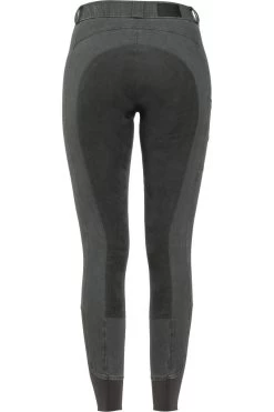 Jeansreithose Mit Kunstledervollbesatz Für Damen -Reiter Geschäft jeansreithose mit kunstledervollbesatz f r damen grey ucd3Deq9r3 5 10