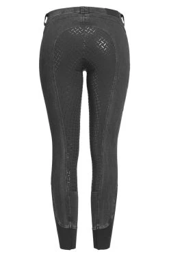 Jeansreithose Mit Silikonvollbesatz Für Damen -Reiter Geschäft jeansreithose mit silikonvollbesatz f r damen grey 05qcHsYroC 5 2