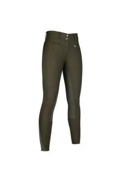 Kunsledervollbesatzreithose Liv High Waist Für Damen, 48