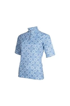 Kurzarmfunktionsshirt Minimal Für Damen -Reiter Geschäft kurzarmfunktionsshirt minimal f r damen rauchblau wei VcIE81ZCrt 3