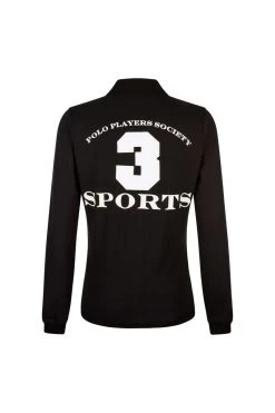 Langärmeliges Poloshirt HVPFavouritas EQ Für Kinder -Reiter Geschäft lang rmeliges poloshirt favouritas eq f r kinder black JYiML3t4LY 3 3