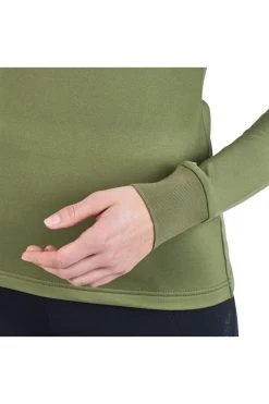 Langarmpoloshirt Deloran Tech Für Damen -Reiter Geschäft langarmpoloshirt deloran tech f r damen winter olive mFQXIqN0vj 11