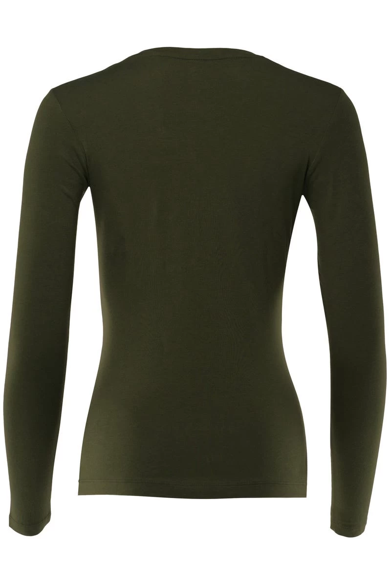 Langarmshirt Mit Rundhalsausschnitt Für Damen 5 Langarmshirt Mit Rundhalsausschnitt Für Damen – Bild 3