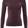 Langarmshirt Mit V-Ausschnitt Für Damen -Reiter Geschäft langarmshirt mit v ausschnitt f r damen plum PhMhaANUkC 1 6