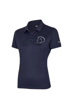 Poloshirt Crew Für Damen -Reiter Geschäft poloshirt crew f r damen navy Kwl3AO86kk 5 7