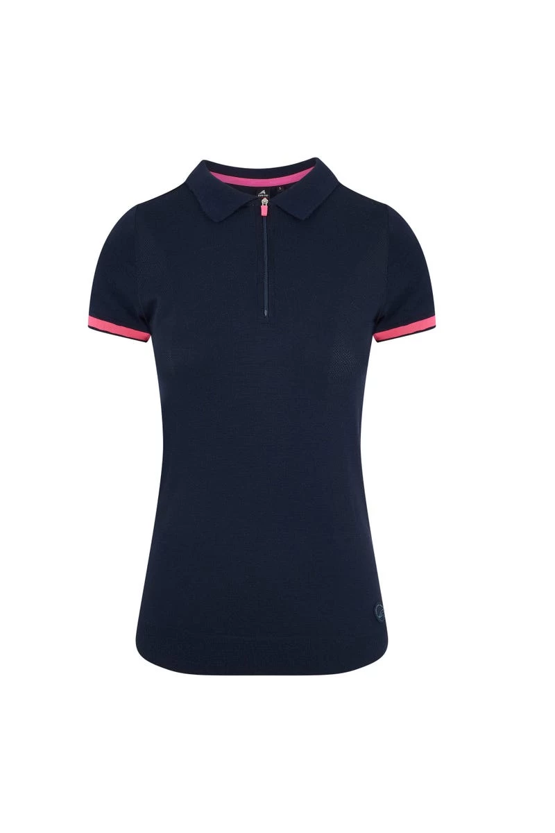 Poloshirt Eva Für Damen, Navy 3 Poloshirt Eva Für Damen, Navy