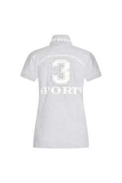 Poloshirt Favouritas EQ Für Damen -Reiter Geschäft poloshirt favouritas eq f r damen grey heather sjf7AuSyFh 3 8