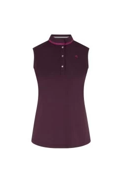 Poloshirt Jalo Für Damen, Plum Perfect