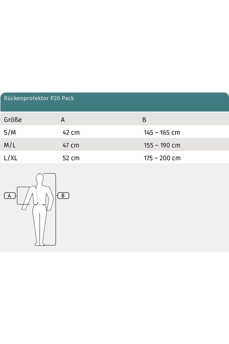 Rückenprotektor SWING Pack P20 Für Erwachsene 7 Rückenprotektor SWING Pack P20 Für Erwachsene – Bild 5