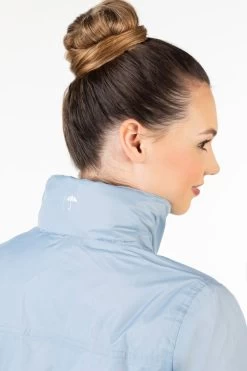 Regenjacke London Style Für Damen -Reiter Geschäft regenjacke london style f r damen rauchblau IV Dy848Wv 3