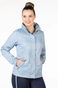 Regenjacke London Style Für Damen -Reiter Geschäft regenjacke london style f r damen rauchblau MXyLTusRKf 1