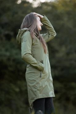 Regenmantel 2.0 Für Damen -Reiter Geschäft regenmantel 20 f r damen olive G5kEAqmIoo 5 2