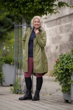 Regenmantel 2.0 Für Damen -Reiter Geschäft regenmantel 20 f r damen olive Zsj6lGuZ1 1 1
