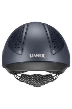 Uvex Reithelm Exxential II , Blue Mat -Reiter Geschäft reithelm exxential ii blue mat blau sfXaFgTzJF 3 4