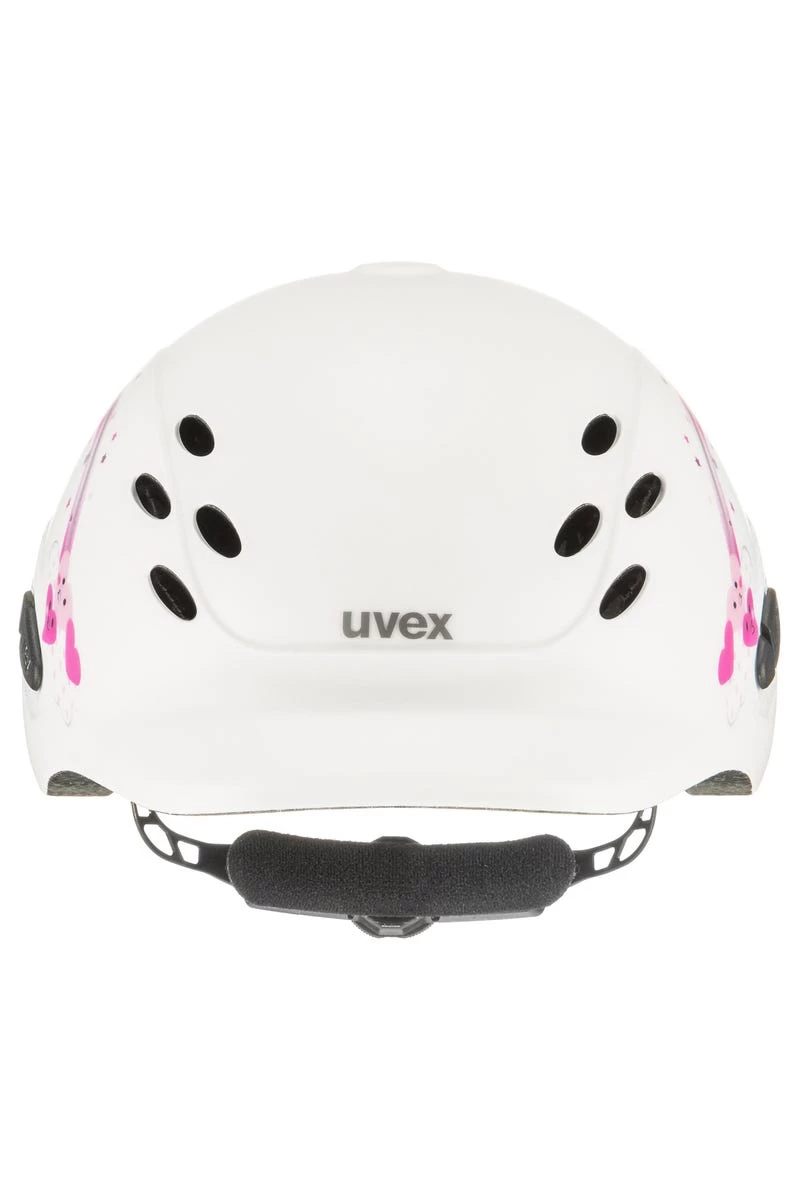 Uvex Reithelm Onyxx Für Kinder, Princess White Mat, 49-54, Weiß – Bild 2