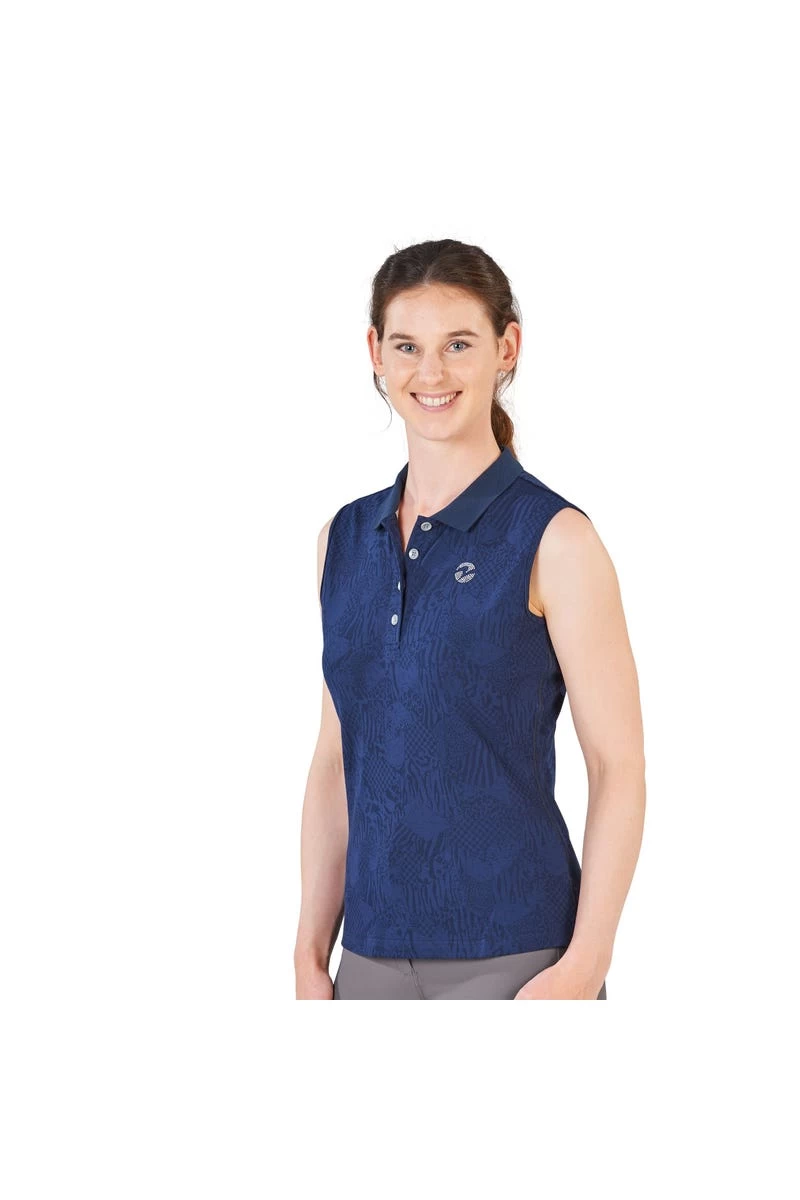 Ärmelloses Poloshirt Shanon Für Damen 5 Ärmelloses Poloshirt Shanon Für Damen – Bild 3