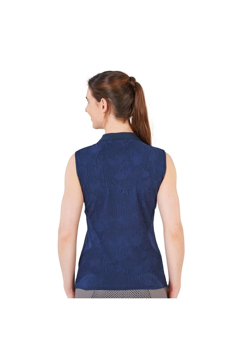 Ärmelloses Poloshirt Shanon Für Damen 4 Ärmelloses Poloshirt Shanon Für Damen – Bild 2