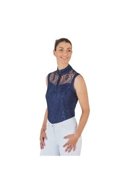 Ärmelloses Turniershirt Amadora Für Damen -Reiter Geschäft rmelloses turniershirt amadora f r damen navy DPjS7 ihBw 5