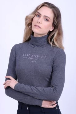 Rollkragenpulli HVPAdeline Für Damen -Reiter Geschäft rollkragenpulli hvpadeline f r damen antracite heather uspSdfblD2 5 7