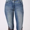 Silikonkniebesatzreithose Ellie Jeans -Reiter Geschäft silikonkniebesatzreithose ellie jeans blue denim 49VmSFVTWM 1 3