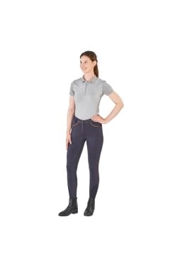 Silikonkniebesatzreithose Malika Für Damen -Reiter Geschäft silikonkniebesatzreithose malika f r damen dark navy GDEx20zaMF 7 4