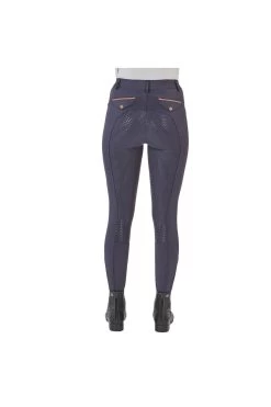 Silikonkniebesatzreithose Malika Für Damen -Reiter Geschäft silikonkniebesatzreithose malika f r damen dark navy JXUZgknOPo 3 6
