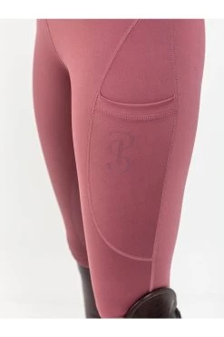 Silikonkniebesatzreitleggings Tanya Für Damen -Reiter Geschäft silikonkniebesatzreitleggings tanya f r damen rose 35rppBZ1u3 3 4