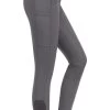 Silikonvollbesatzreithose Glitter Design 2.0 Für Damen, Dark Grey