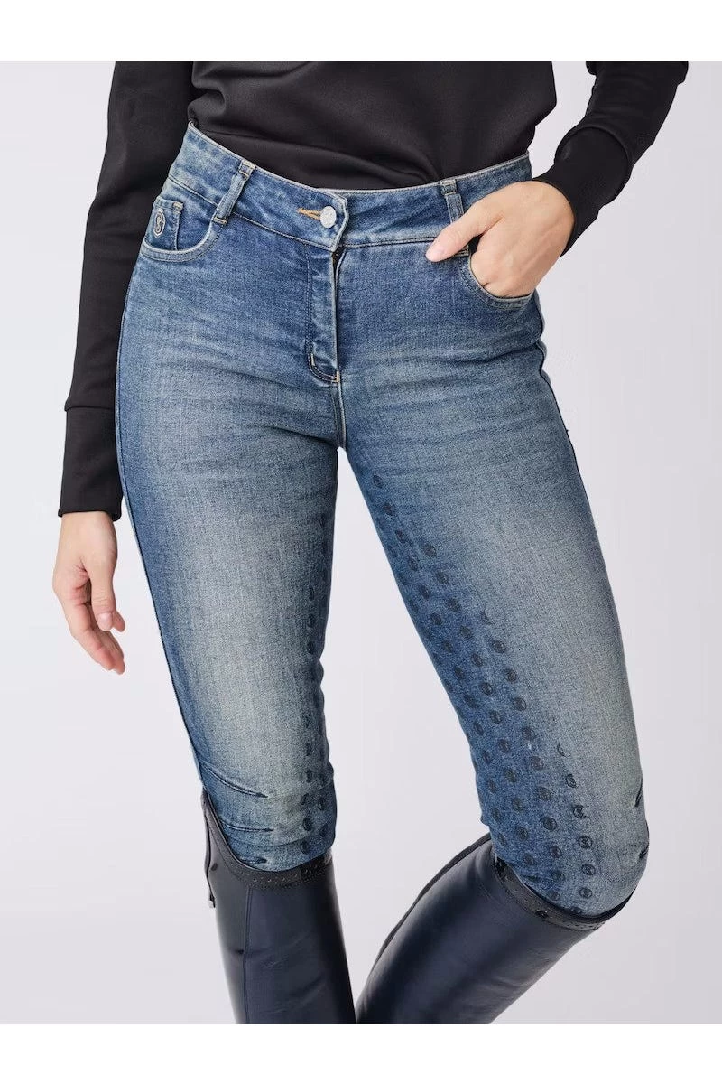 Silikonvollbesatzreithose Maggie Jeans 3 Silikonvollbesatzreithose Maggie Jeans