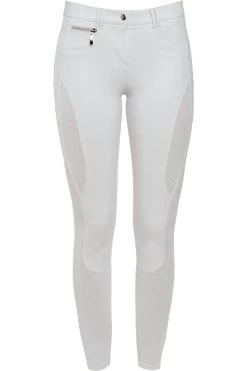 Silikonvollbesatzreithose Mesh-Design Für Damen -Reiter Geschäft silikonvollbesatzreithose mesh design f r damen white XQfcxovTWj 3 8