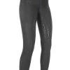 Silikonvollbesatzreitleggings Mesh Für Damen