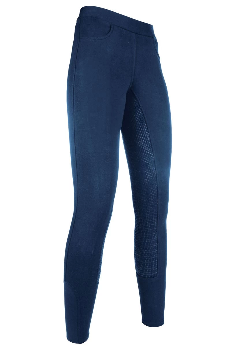 Silikonvollbesatzreitleggings Yvi Für Damen, Dunkelblau 3 Silikonvollbesatzreitleggings Yvi Für Damen, Dunkelblau