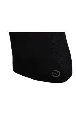 Sommerbaselayer Kurzarm Mit Spitze Für Damen -Reiter Geschäft sommerbaselayer kurzarm mit spitze f r damen black EQ6 fI6qil 9 14