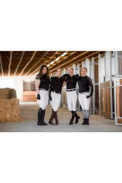 Sommerbaselayer Kurzarm Mit Spitze Für Damen -Reiter Geschäft sommerbaselayer kurzarm mit spitze f r damen black HfulQAKset 5