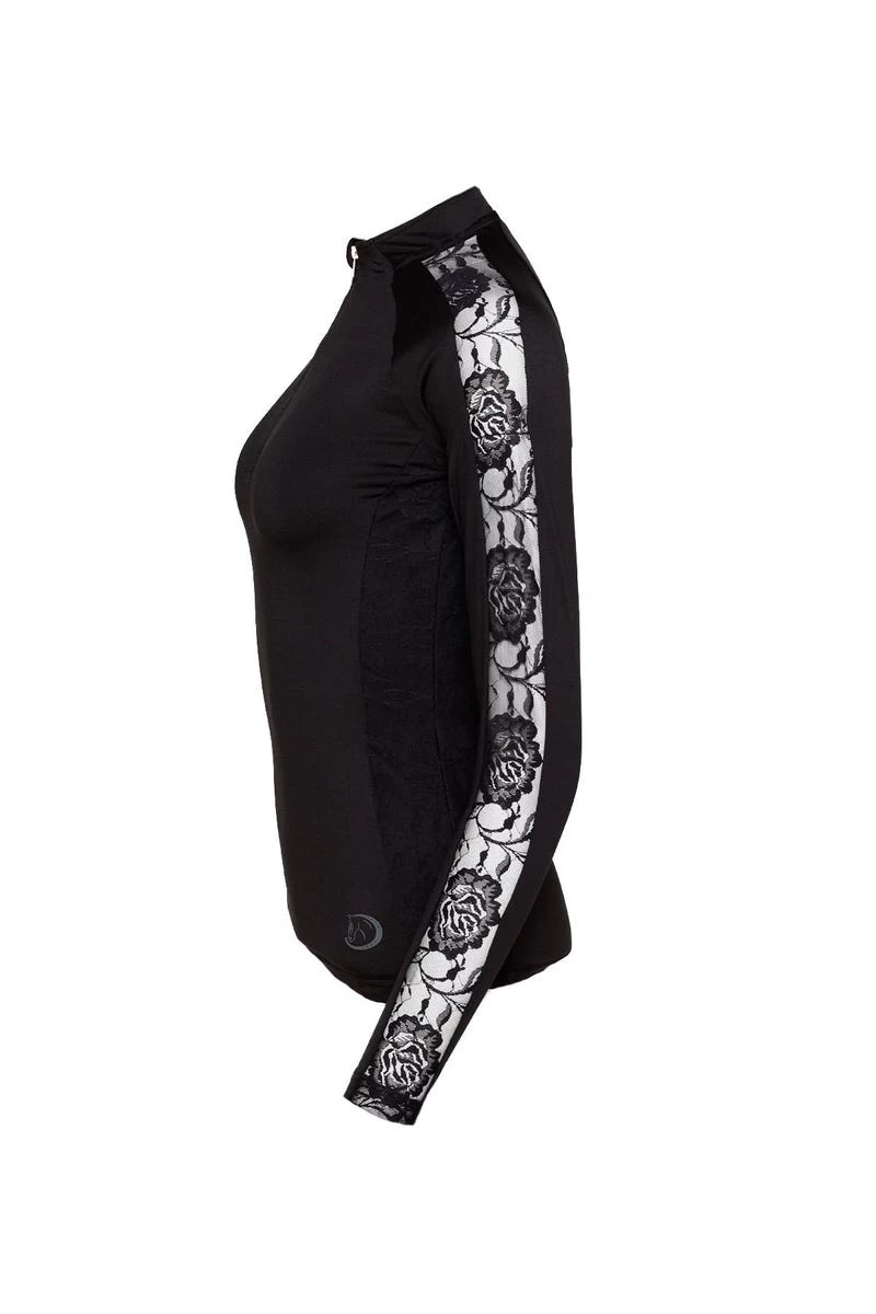 Sommerbaselayer Langarm Mit Spitze Für Damen 4 Sommerbaselayer Langarm Mit Spitze Für Damen – Bild 2