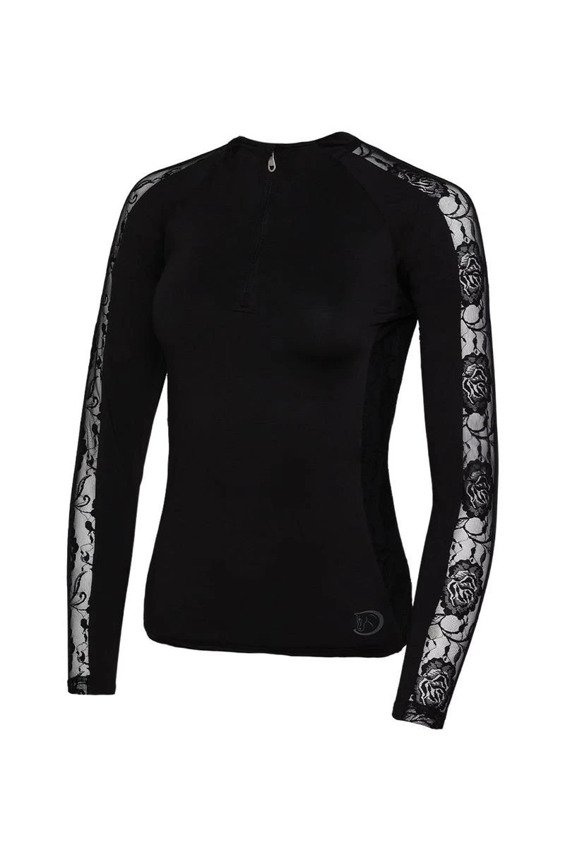Sommerbaselayer Langarm Mit Spitze Für Damen 3 Sommerbaselayer Langarm Mit Spitze Für Damen